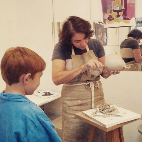 Cours de sculpture pour enfants et ados - Paris 16