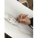 Cours de portrait au dessin et à l'aquarelle - Paris 17