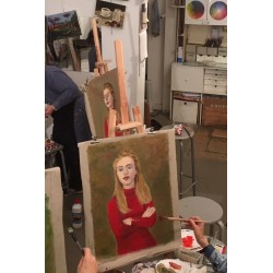 Stage de portrait en peinture - Paris 17